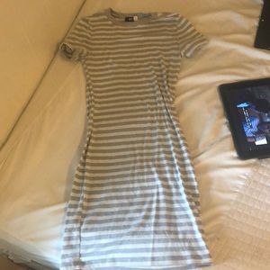 Urban outfitters tight striped T-shirt dress